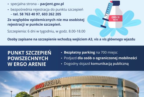 Zaszczep się w ERGOARENIE